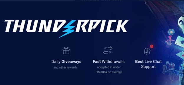 Thunderpick Homepage Screenshot