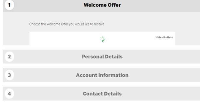 Betway Registration Screenshot