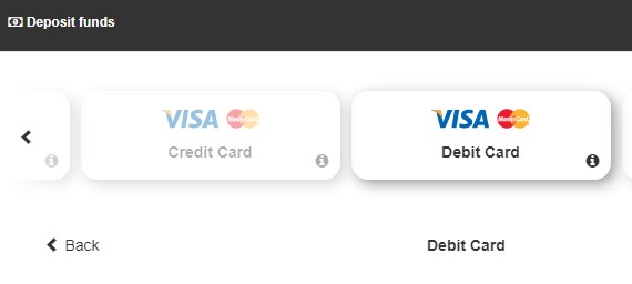 Betway Registration Deposit Method Screenshot