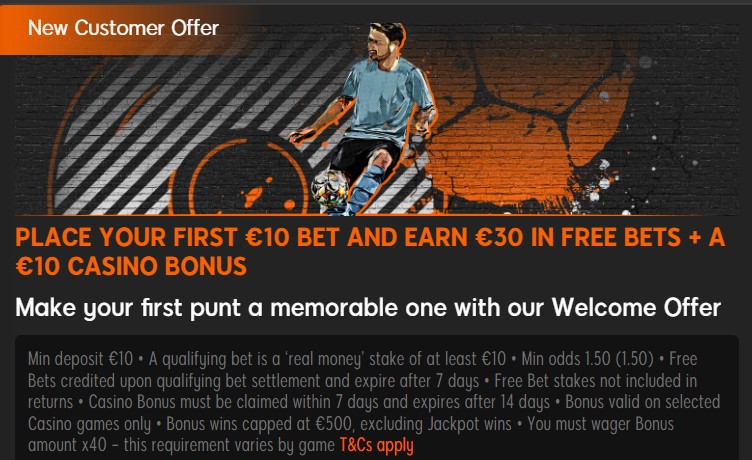 888sport Free Bets Offer Screenshot