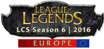 EU LCS Logo 2016 | Season 6 Europäische Union