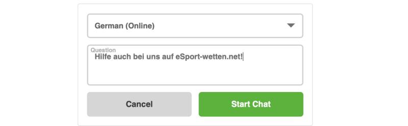 Kundensupport auf LSBet.com