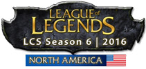 NA LCS Logo 2016 | Season 6 Nord Amerika