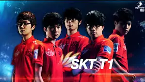 Gewinner der League of Legends Weltermeisterschaft 2013: SK Telecom T1 - alle 5 Teammitglieder