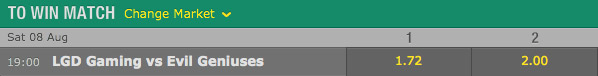TI5 mainevent tag 6 Grand finals wetten quoten bet365