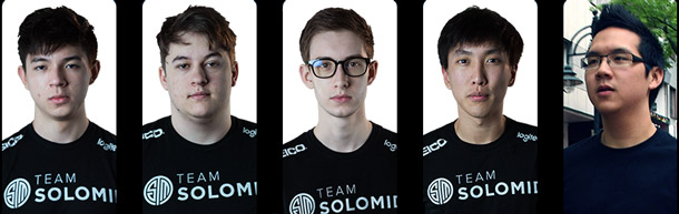 Team TSM Kader LCS NA 2016 - alle 5 Spieler