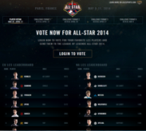 all-star voting screenshot