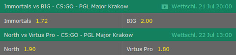 csgo pgl major krakow 2017 playoffs wette bet365