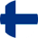 Finland flag round icon