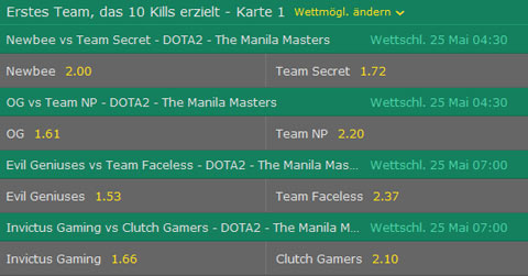 manila masters 2017 dota2 bet365 anzahl an kills wettquoten