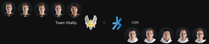 vitality vs h2k Woche 6 EU LCS 2016