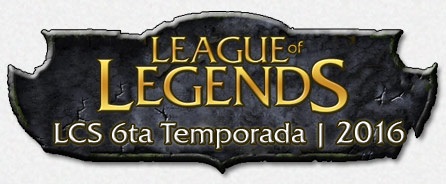 LCS 6ta Temporada Logo LoL