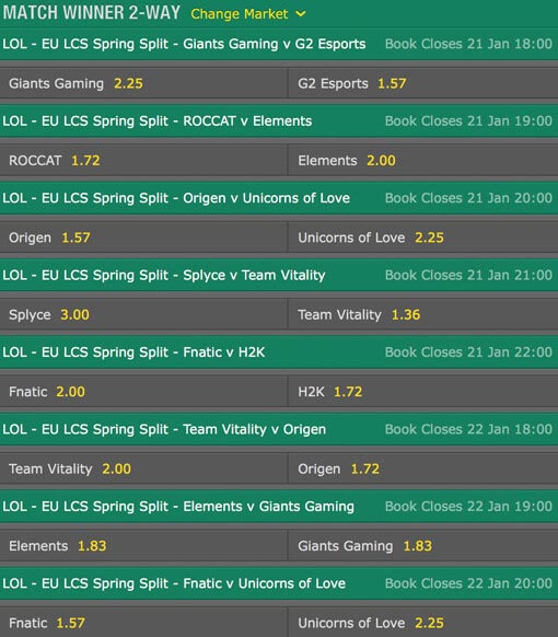 LCS-EU-Split-de-Primavera-probabilidades-apuestas-bet365-semana-2