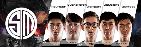 Team SoloMid NA LCS Split de Verano Alineación Jugadores