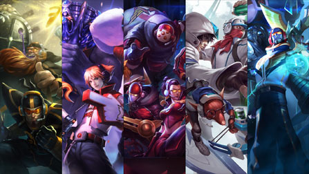 Aspecto de Equipos Campeones - League of Legends