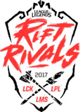 Rift Rivals 2017 LCK LMS LPL Logo