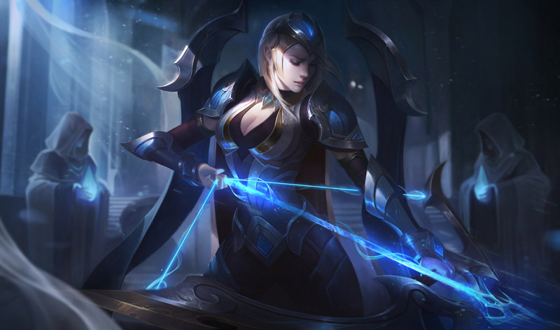 Ashe Campeonato League of Legends Splashart